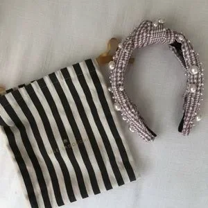 Lele Sadoughi | Accessories | Nwot Lele Sadoughi Houndstooth  display picture 2